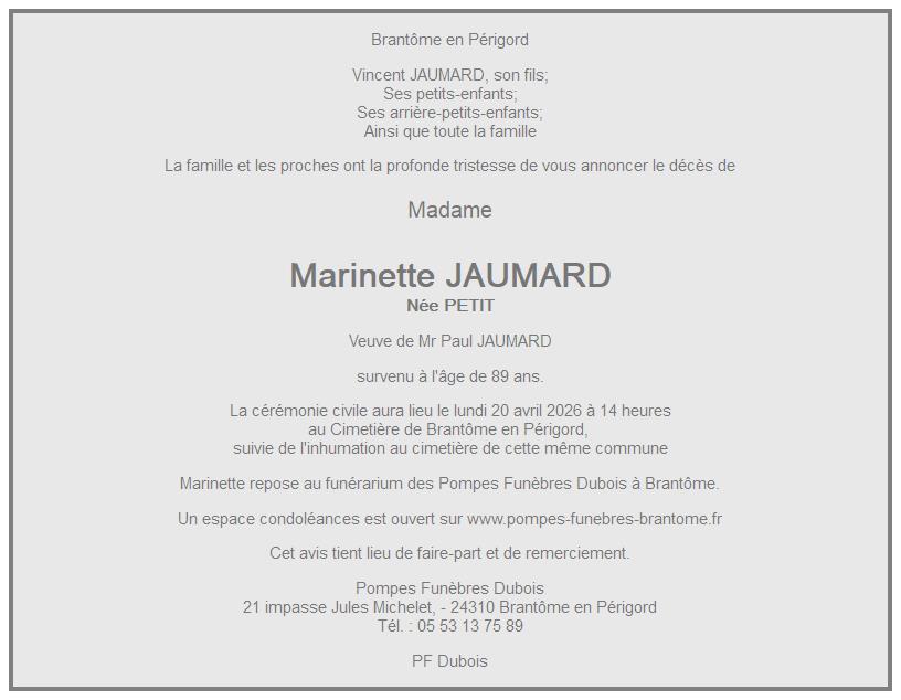 Image Annonce nécrologique