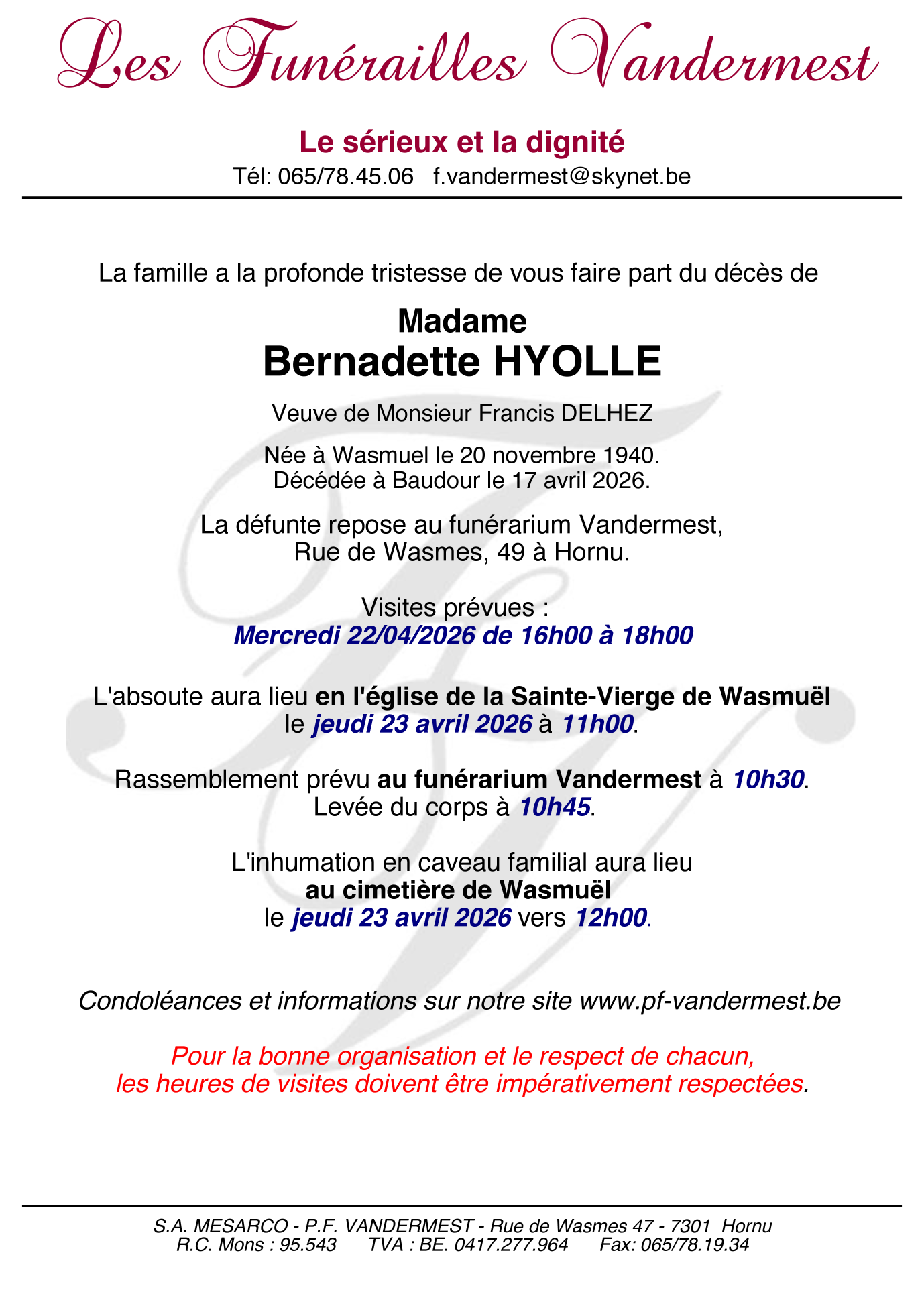 Image Annonce nécrologique