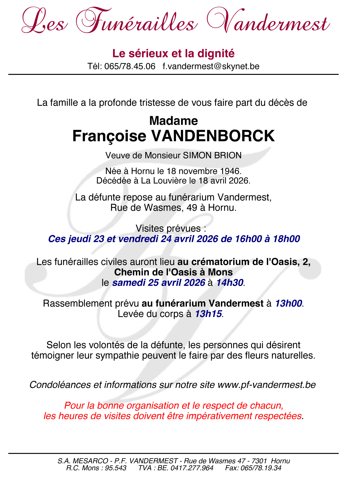 Image Annonce nécrologique