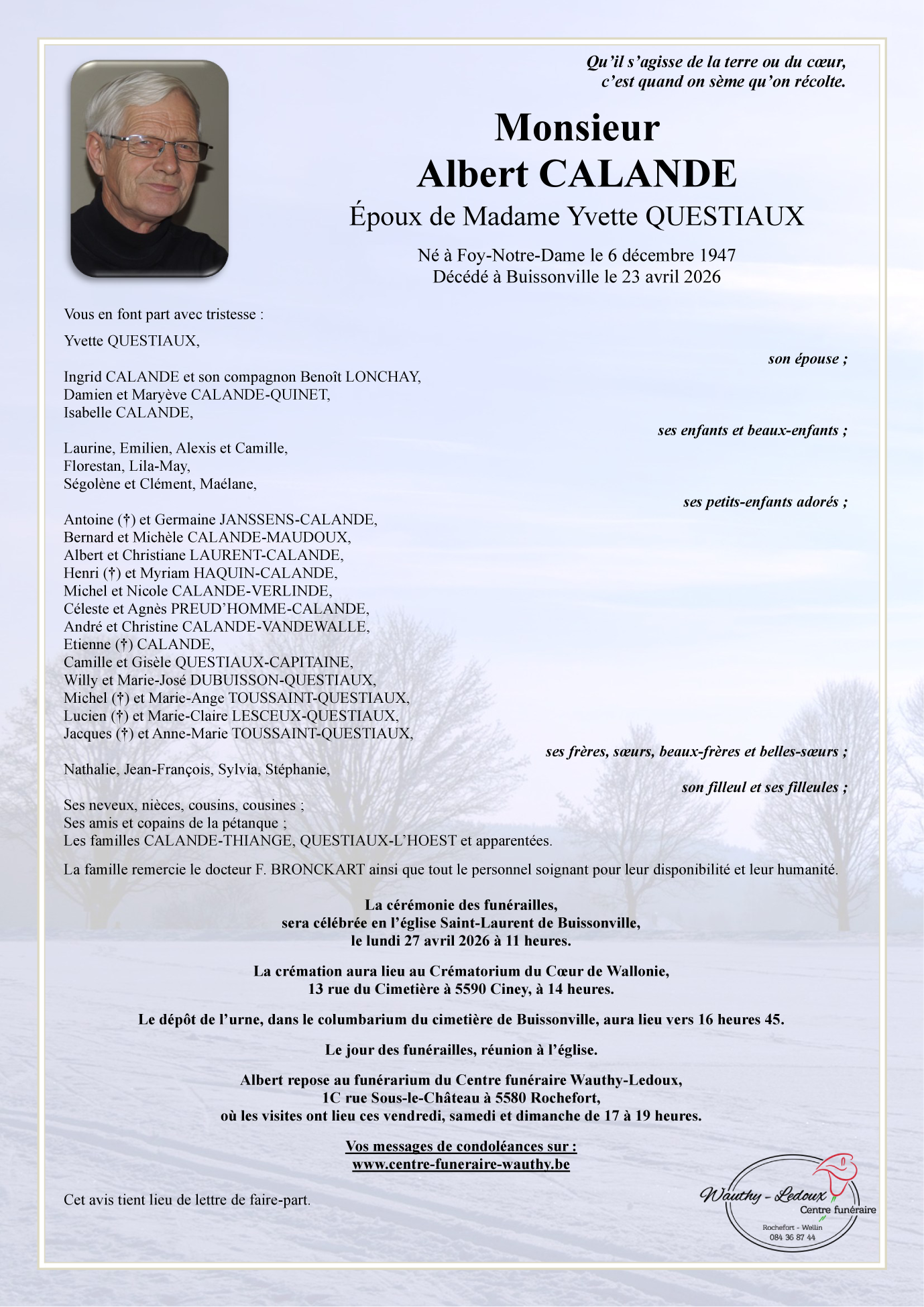 Image Annonce nécrologique