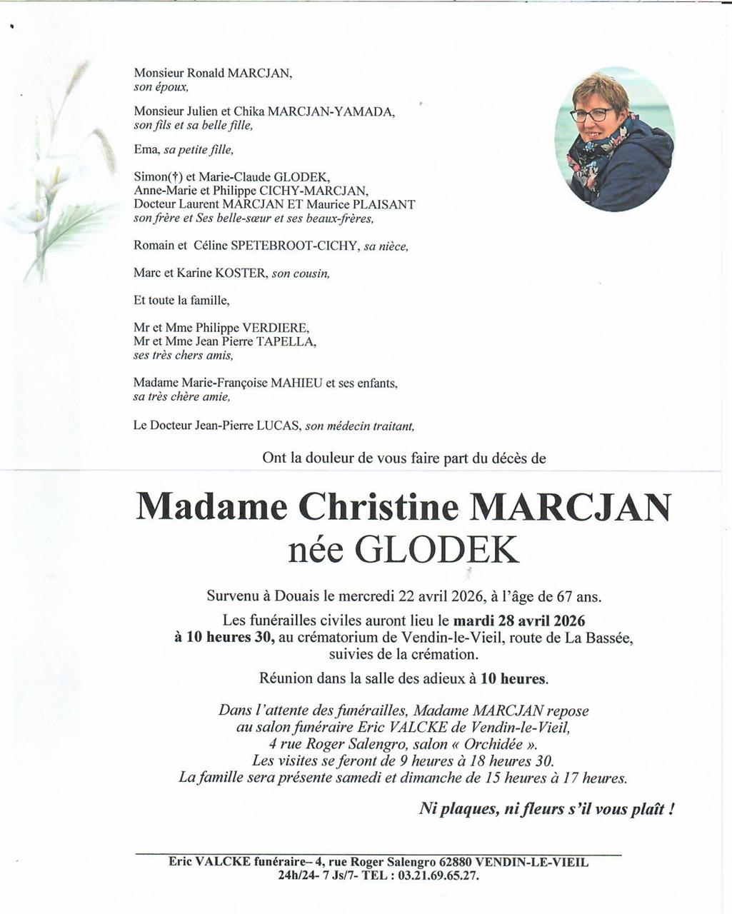 Image Annonce nécrologique