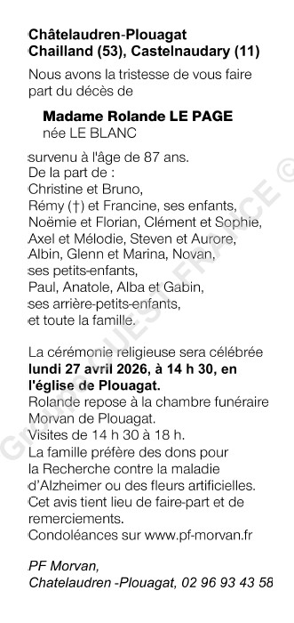 Image Annonce nécrologique