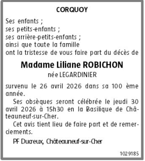 Image Annonce nécrologique