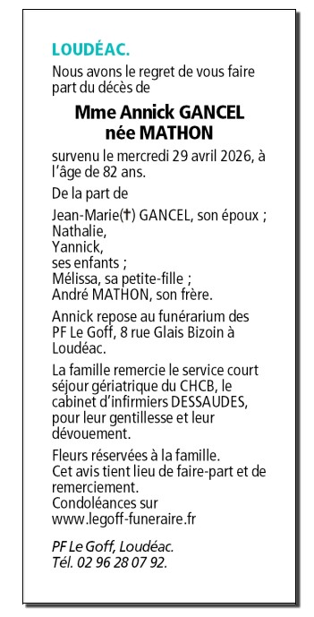 Image Annonce nécrologique