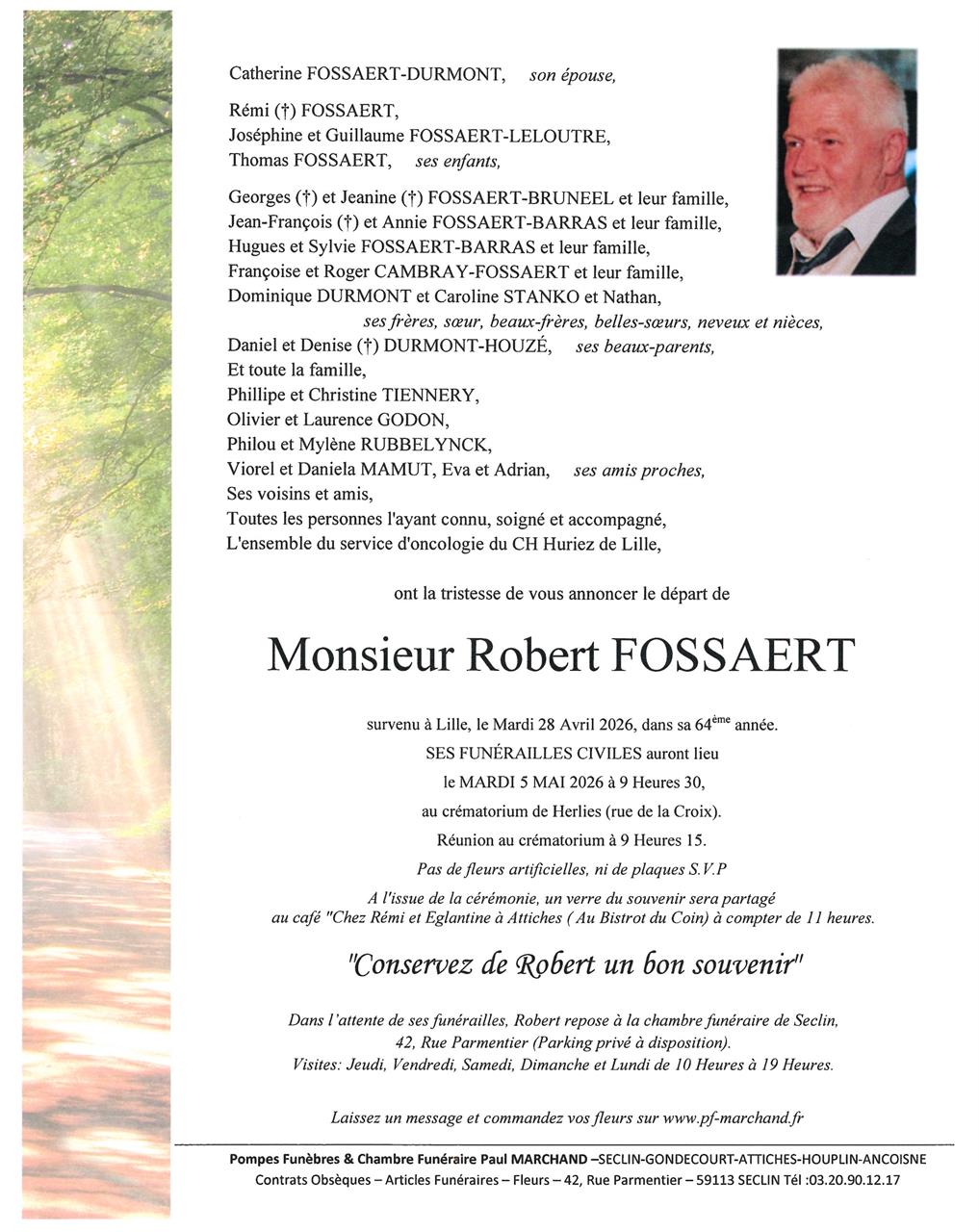 Image Faire-part de Robert