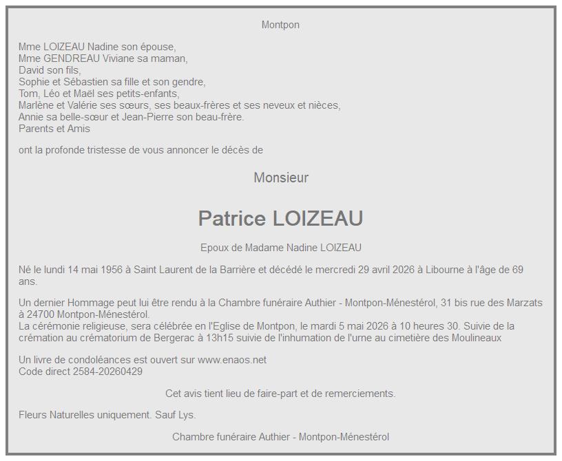 Image Annonce nécrologique