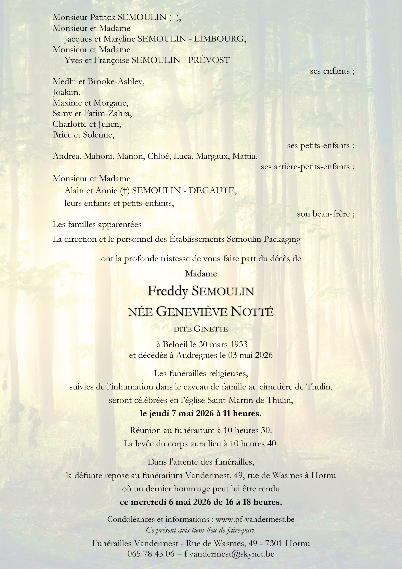 Image Annonce nécrologique
