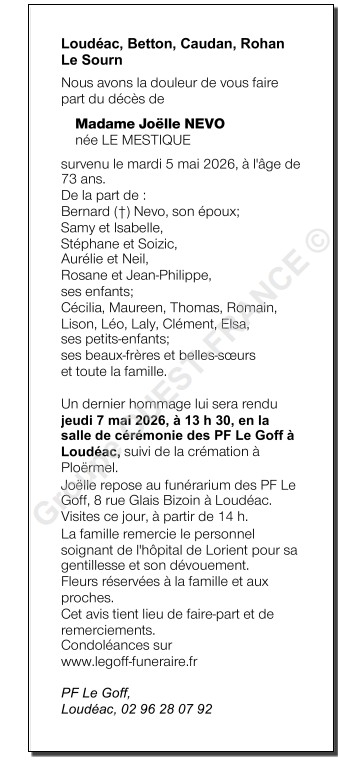 Image Annonce nécrologique