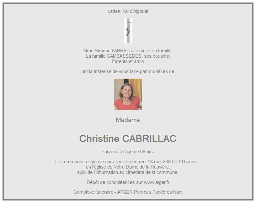 Image Annonce nécrologique