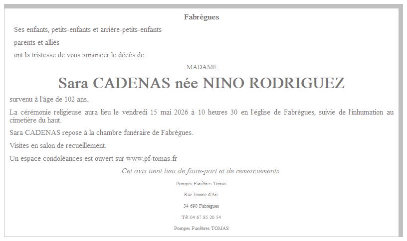 Image Annonce nécrologique