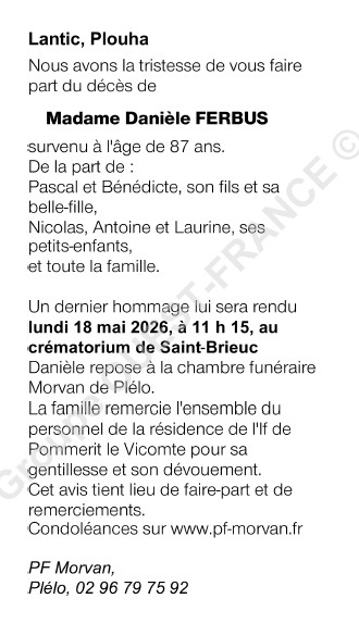 Image Annonce nécrologique