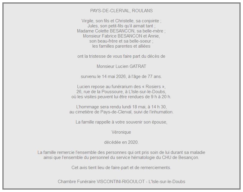 Image Annonce nécrologique