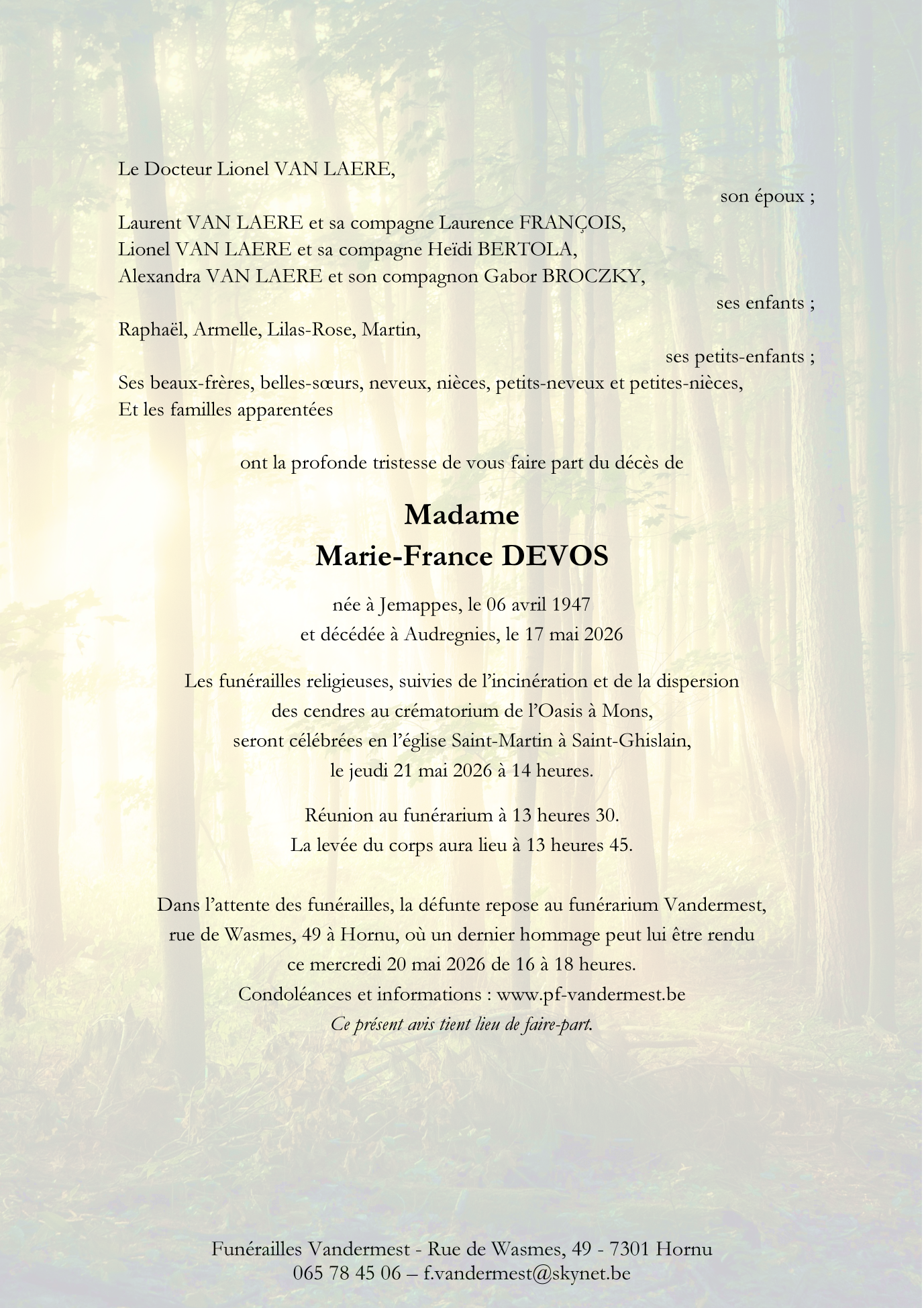 Image Annonce nécrologique