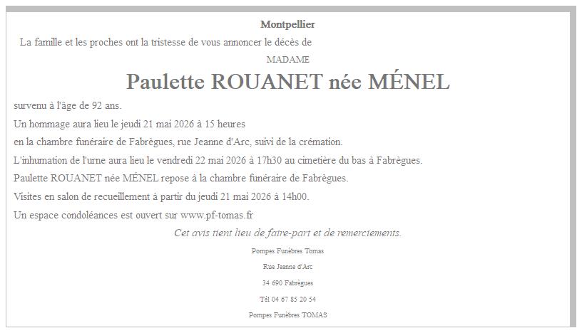 Image Annonce nécrologique