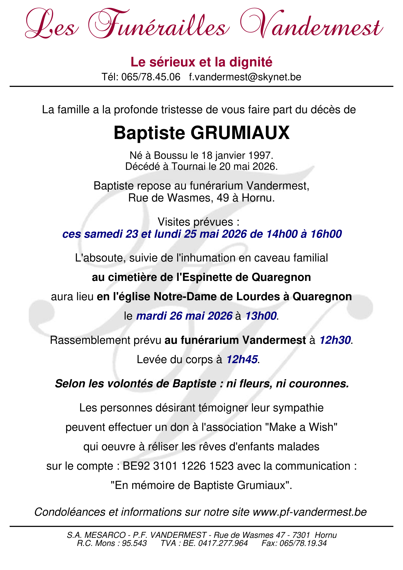 Image Annonce nécrologique