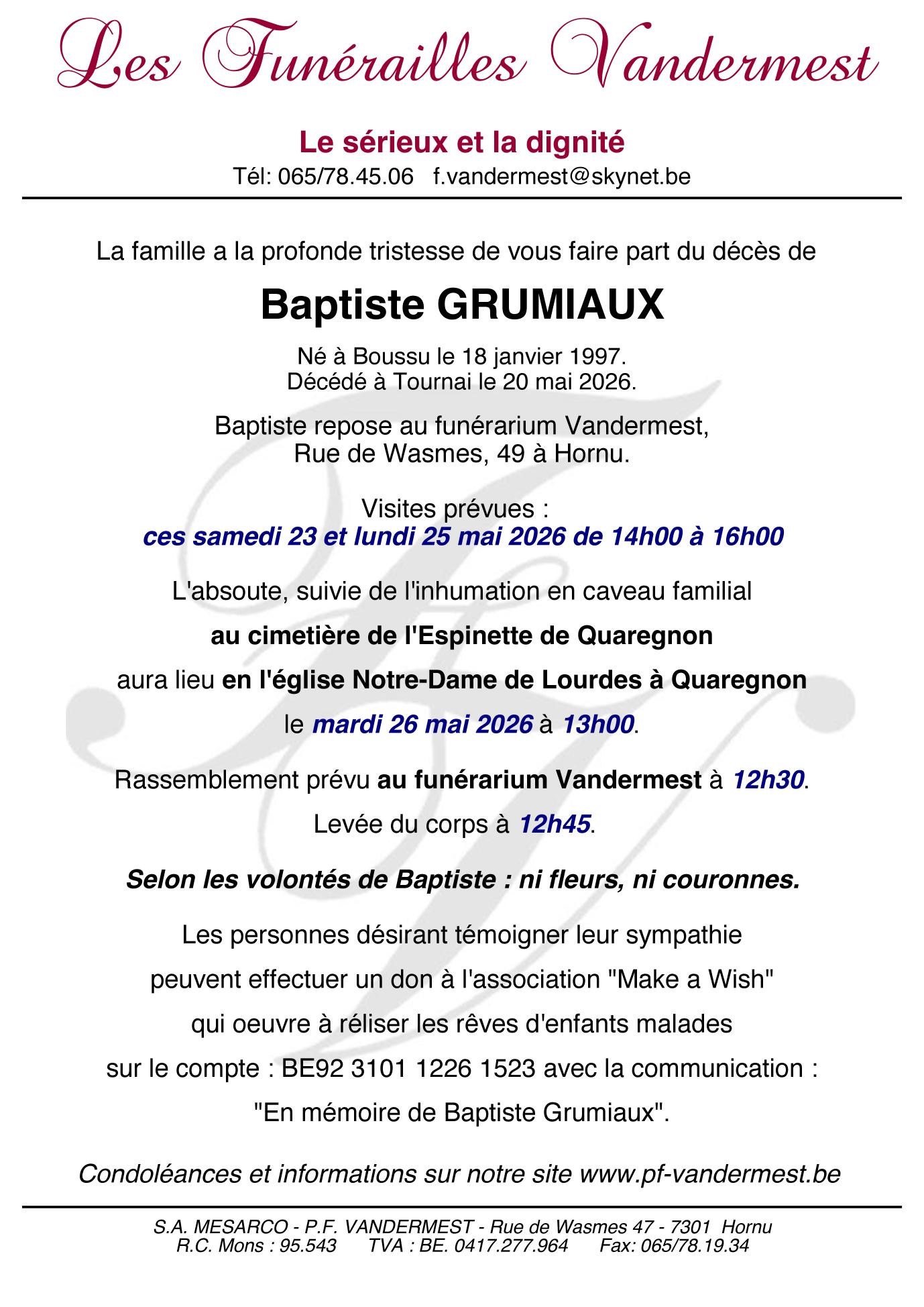 Image Annonce nécrologique