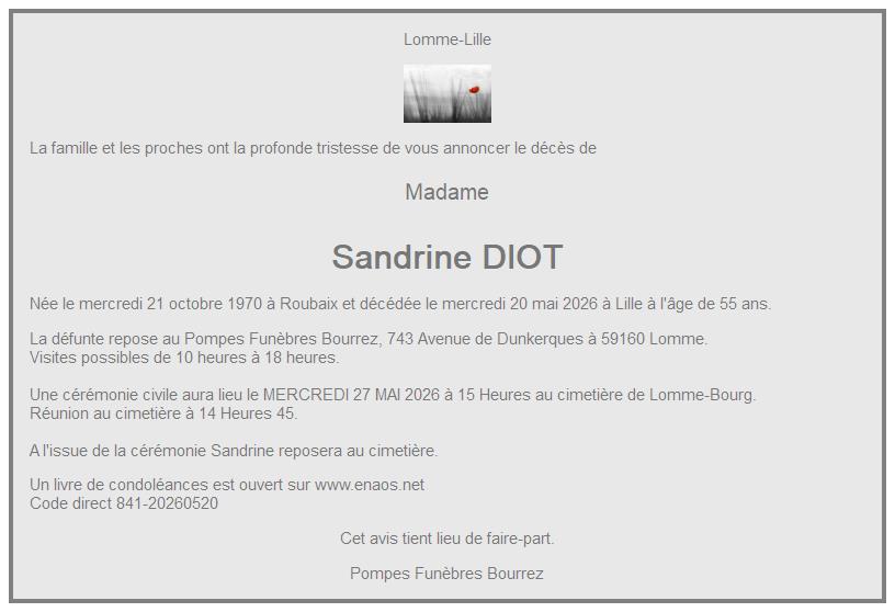 Image Faire-part de Sandrine