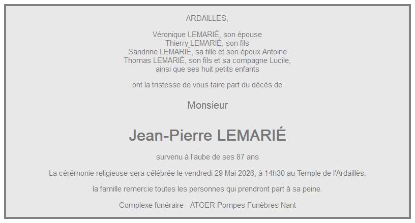Image Annonce nécrologique