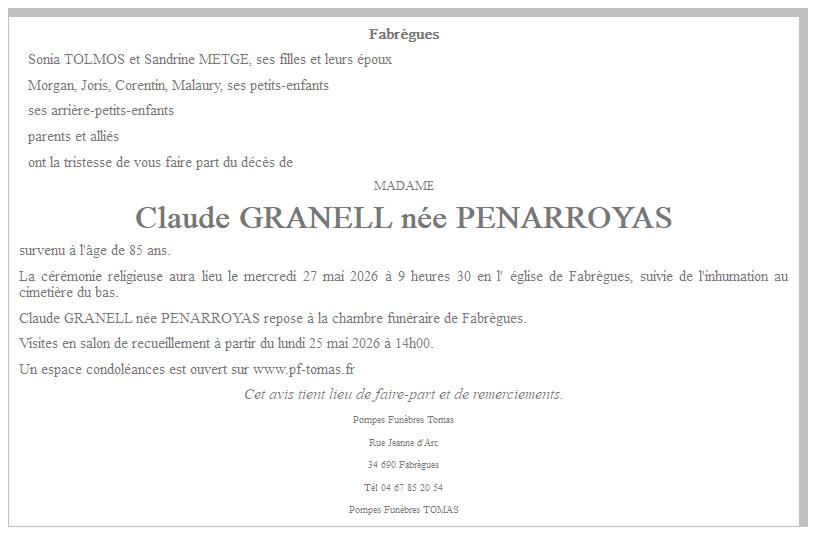 Image Annonce nécrologique