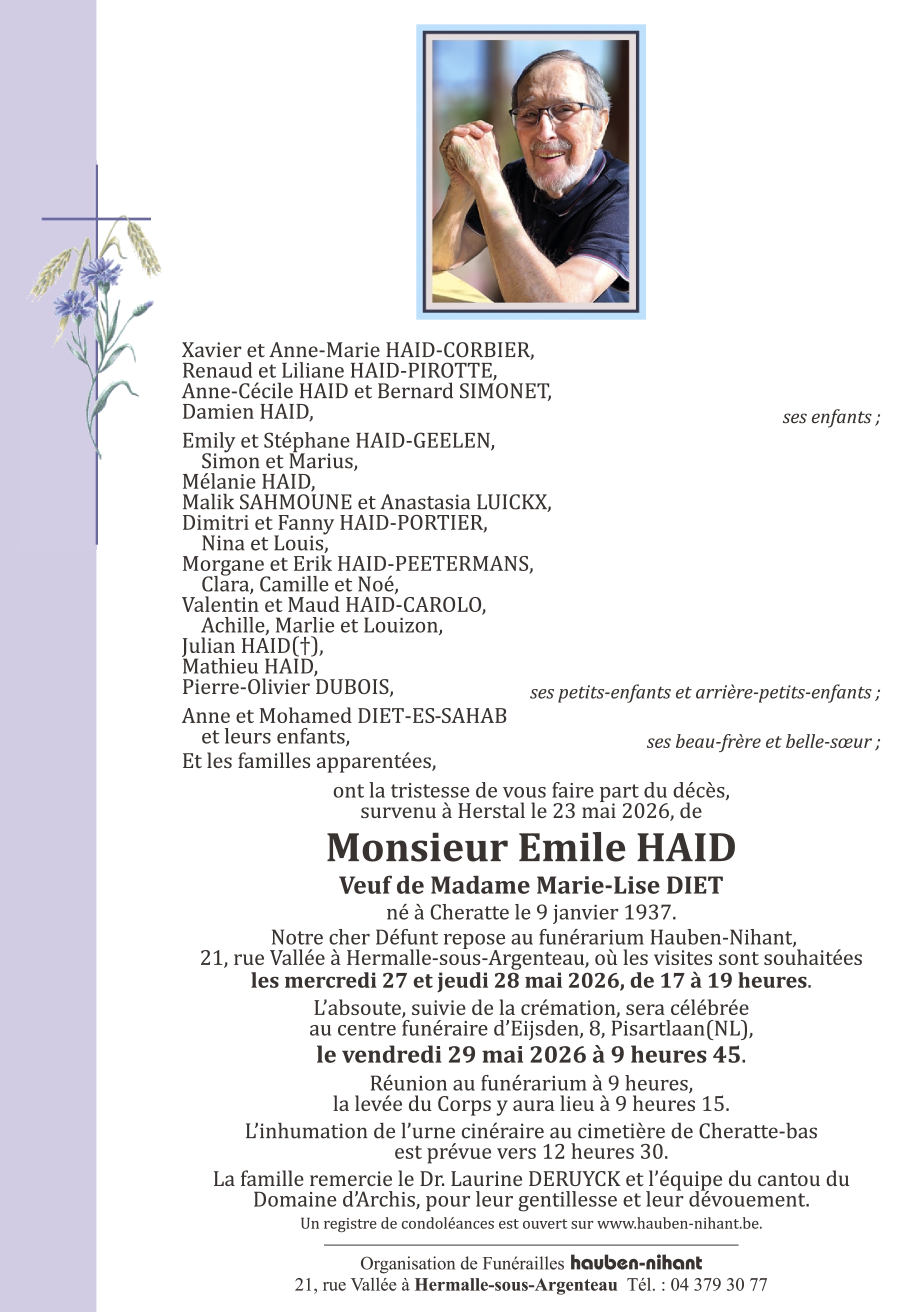 Image Annonce nécrologique