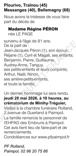 Image Annonce nécrologique