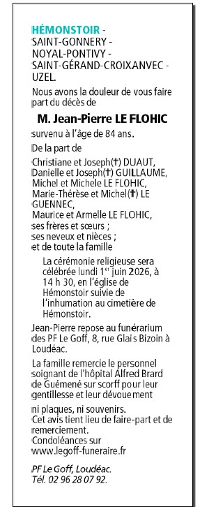 Image Annonce nécrologique