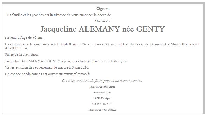 Image Annonce nécrologique