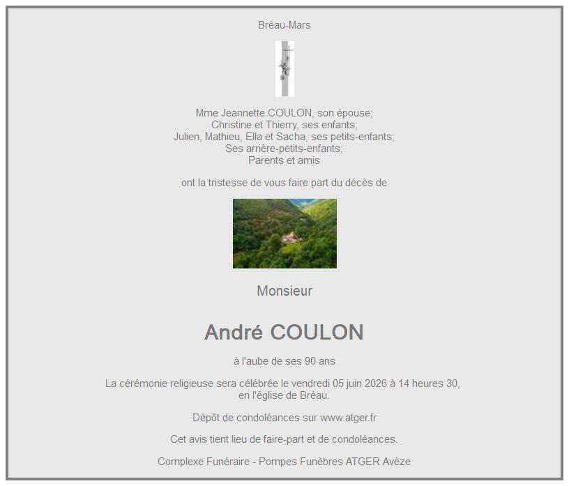 Image Annonce nécrologique
