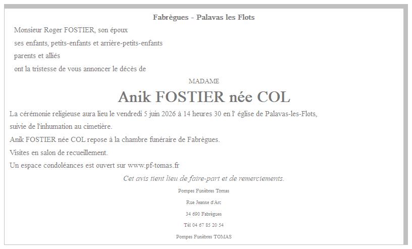 Image Annonce nécrologique