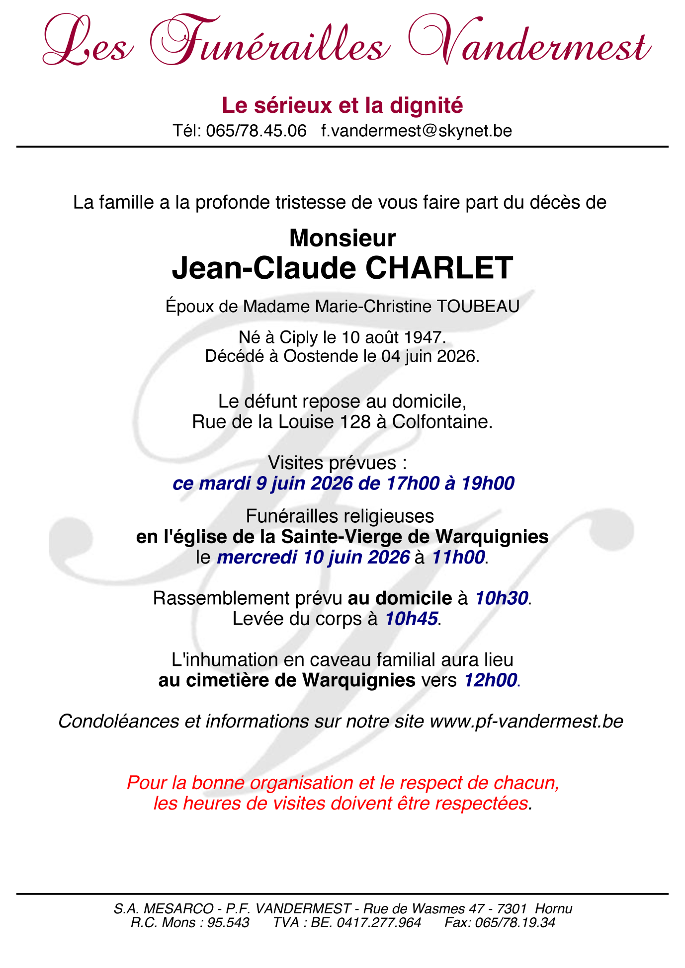 Image Annonce nécrologique