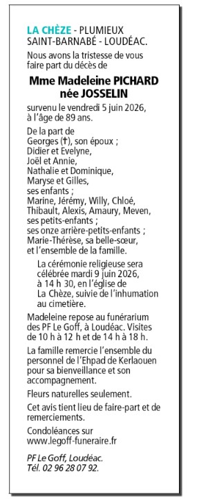 Image Annonce nécrologique