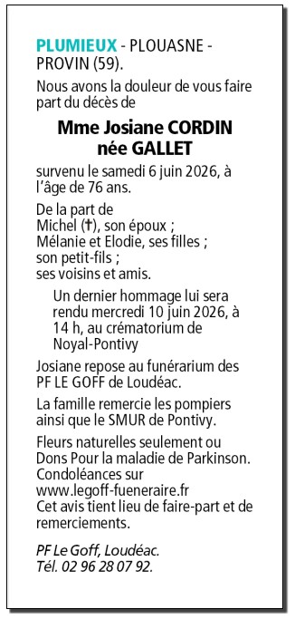 Image Annonce nécrologique