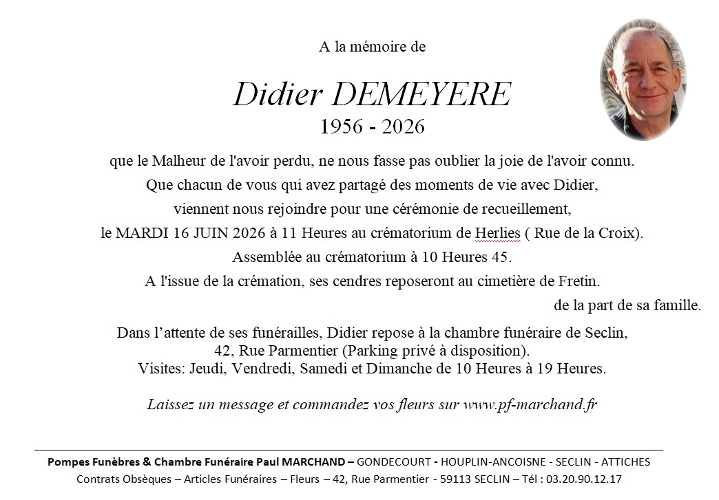 Image Faire-part de Didier