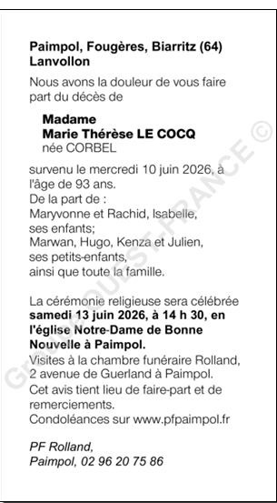 Image Annonce nécrologique
