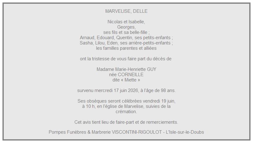 Image Annonce nécrologique