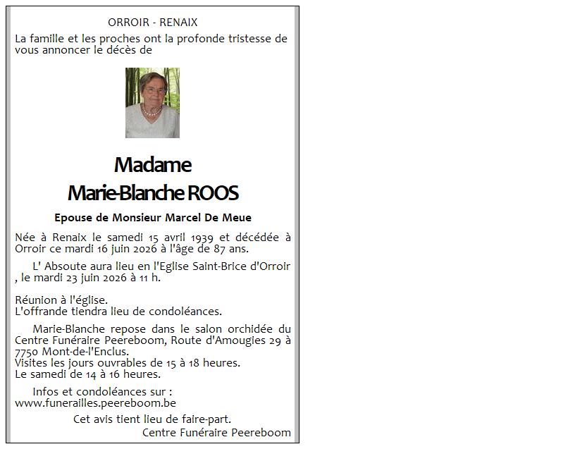 Image Annonce nécrologique