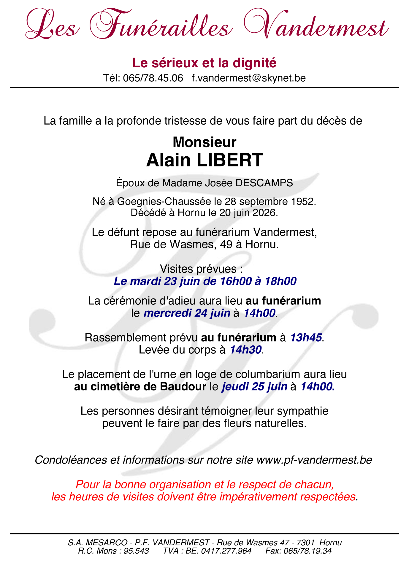 Image Annonce nécrologique