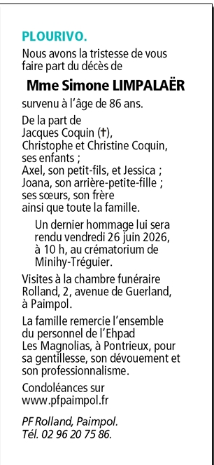 Image Annonce nécrologique
