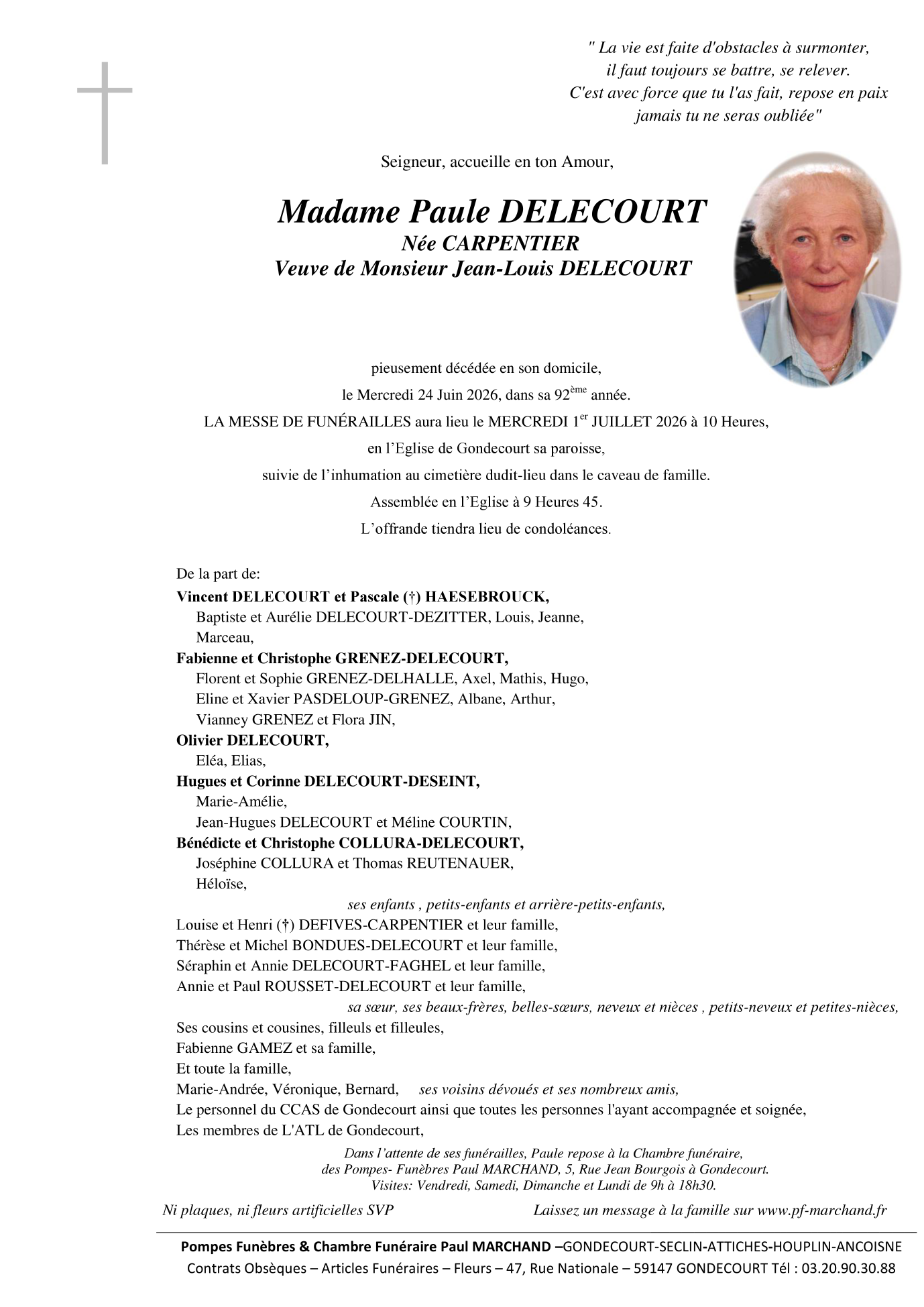 Image Faire-Part de Paule