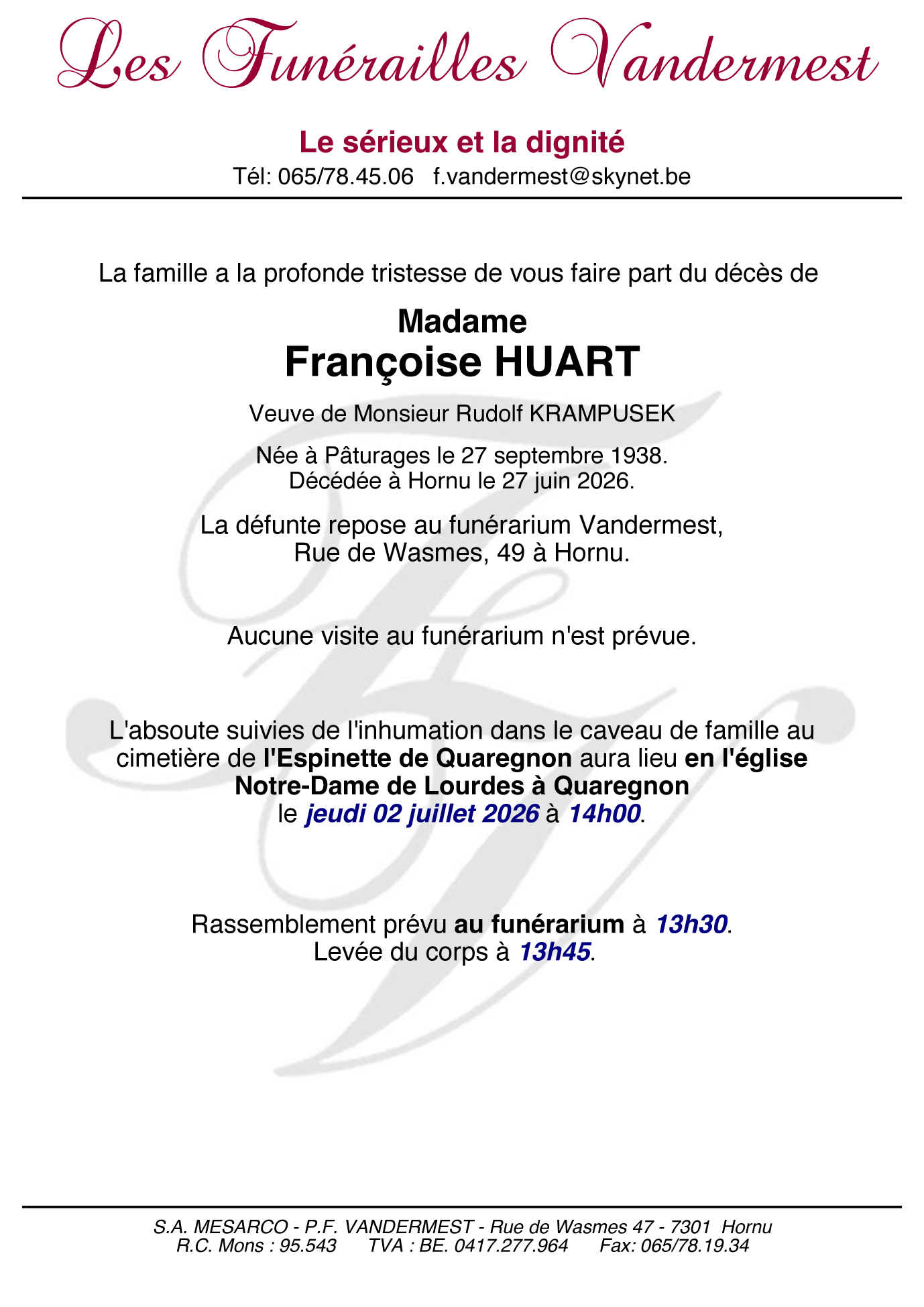 Image Annonce nécrologique