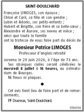 Image Annonce nécrologique