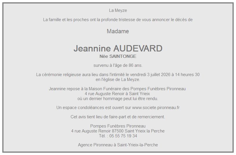 Image Annonce nécrologique