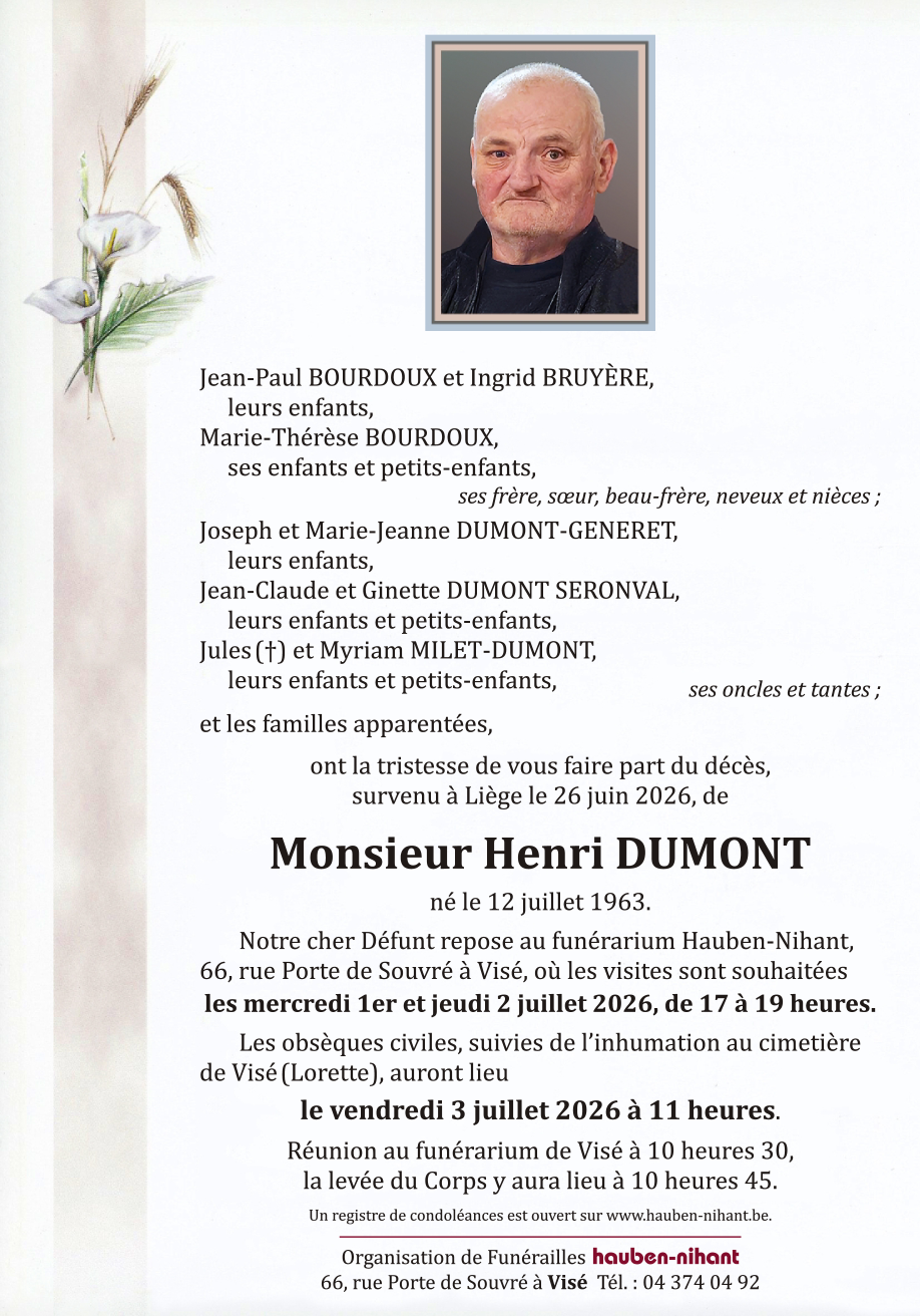 Image Annonce nécrologique