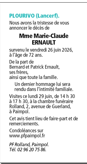 Image Annonce nécrologique