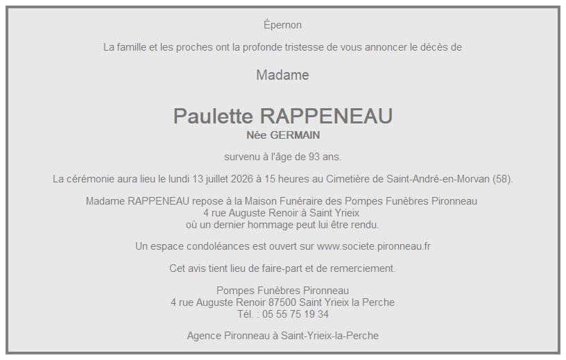 Image Annonce nécrologique