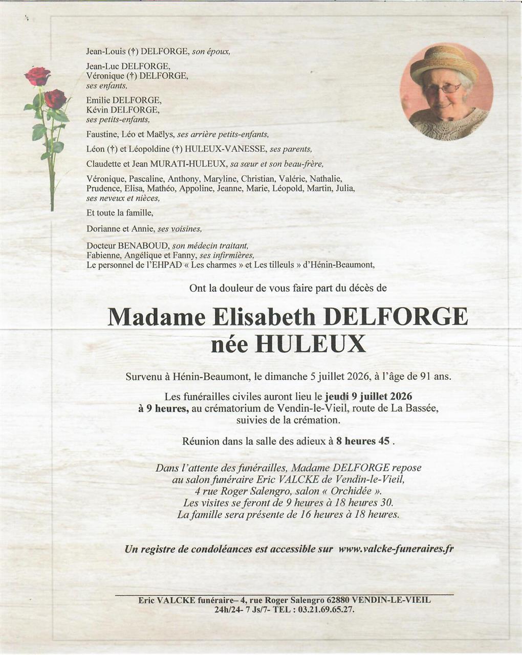 Image Annonce nécrologique