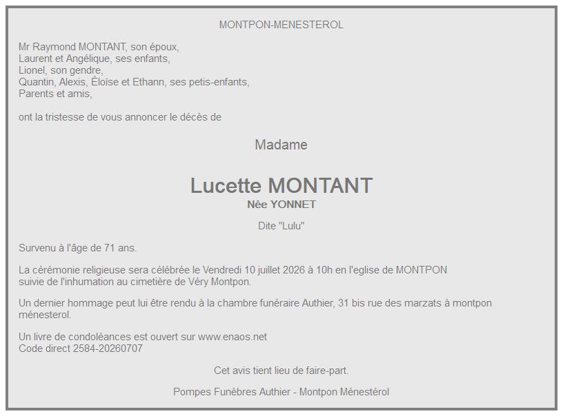 Image Annonce nécrologique