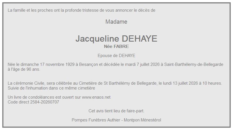 Image Annonce nécrologique