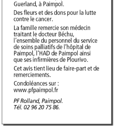 Image Annonce nécrologique