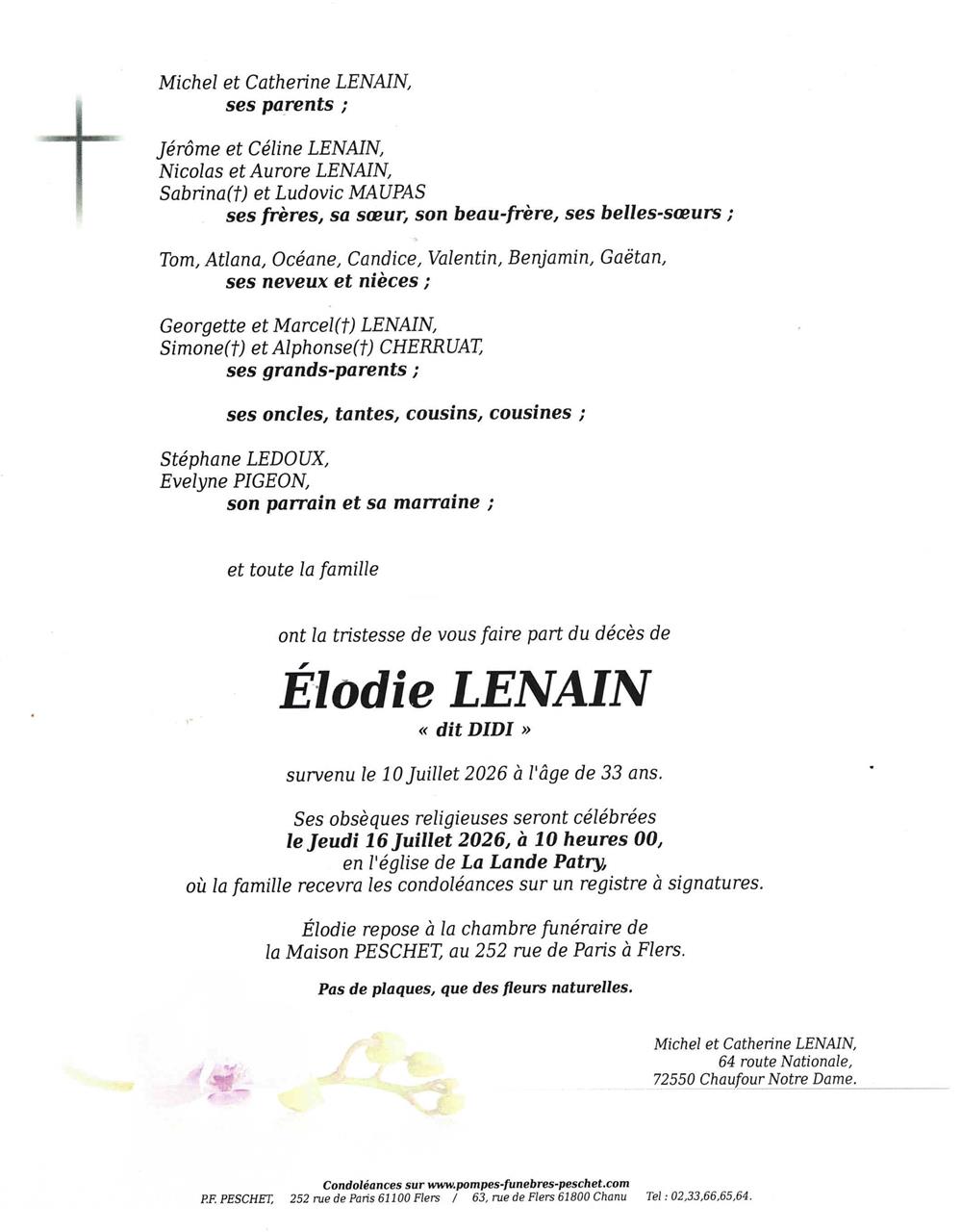 Image Annonce nécrologique